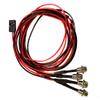 4Leds LED Light Headlights Taillight Kit Accessories & JST Plug Splitter,JST Male Female Y Parallel Cable Harness Wire view 4