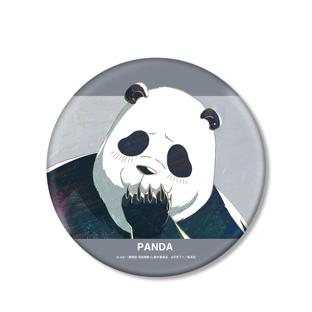 Magical Warfare 0" Panda ANI Art Big Can Badge
