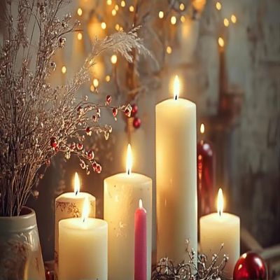 1000 Piece Adult Jigsaw Puzzle, Lighted Candle Adult Family Puzzle, Home Decor Gift