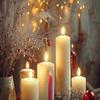 1000 Piece Adult Jigsaw Puzzle, Lighted Candle Adult Family Puzzle, Home Decor Gift view 1