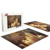 1000 Piece Adult Jigsaw Puzzle, Lighted Candle Adult Family Puzzle, Home Decor Gift view 3