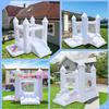 White Bounce House with Blower,Ball Pool,Kids Bounce House,Family Backyard Bouncy Castle,Suitable for Yard,Events,Parties,Weddings,Children's Gifts(9ftL9ftW7ftH) view 4