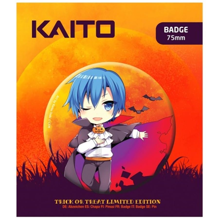 POPBuddies Kaito Halloween Badge pin