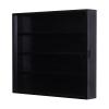 4/5/6/7 Layer Display Cabinets, Figures Display Case With Acrylic Doors, Collectibles Organizer, Large Capacity Toy Models Storage Showcase For Home Office Playroom(19.69x3.35x17.72in/50x8.5x45CM) view 1