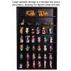 4/5/6/7 Layer Display Cabinets, Figures Display Case With Acrylic Doors, Collectibles Organizer, Large Capacity Toy Models Storage Showcase For Home Office Playroom(19.69x3.35x17.72in/50x8.5x45CM) view 4