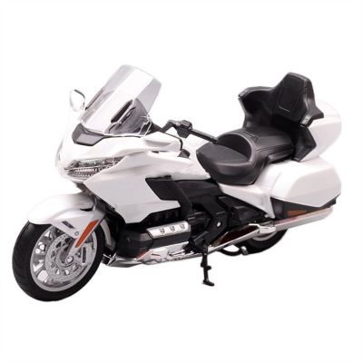 Collection 1:12 for H-ONDA Gold Wing 2020 Metal Diecast Model Motorcycle Gift Display Red/White/Black(White)