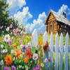 1000 Piece Adult Jigsaw Puzzle Garden,Colorful Flower Puzzle Plant Puzzle As Birthday Gift view 1
