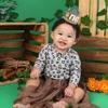Agvgaza Monkey 1st Birthday Crown/Hat - Wild One Olive Green Safari Hat, Jungle Party Decor, Photo Prop for Boys view 3
