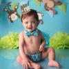 Agvgaza Monkey 1st Birthday Crown/Hat - Wild One Olive Green Safari Hat, Jungle Party Decor, Photo Prop for Boys view 4