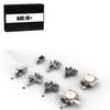 XMBRICDIYY FOD-Class Aircraft Carrier Accessories Building Blocks, 1:300 Scale MOC-191434 Military-Themed Assembly Accessories, Perfect for MOC-192566, 652 Pieces view 1