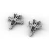 XMBRICDIYY FOD-Class Aircraft Carrier Accessories Building Blocks, 1:300 Scale MOC-191434 Military-Themed Assembly Accessories, Perfect for MOC-192566, 652 Pieces view 4