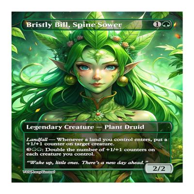 4x | Bristly Bill, Spine Sower | Anime | Full Art | Foil or Non-Foil (Foil)