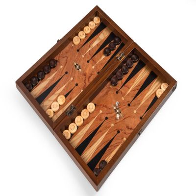 20-inch Handmade X Large Backgammon Sets for Adults Wood Art Wooden Backgammon Board Set | Solid Rosewood, Xmas Gifts for Husband, Dad, Birthday, Anniversary