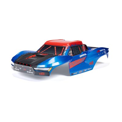 ARRMA Fury Painted Decaled Trimmed Body Set (Blue), ARA-2119