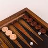 20-inch Handmade X Large Backgammon Sets for Adults Wood Art Wooden Backgammon Board Set Inlaid Solid Rosewood, Xmas Gifts for Husband, Dad, Birthdays, Anniversary view 4