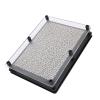 Akozon 3D Metal Hand Model Cloning Fun Needle Art Toy, Unique Handprint Decoration Ornament for Home & Office Decor (Metal Size) view 1