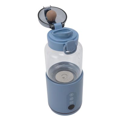 300ml Portable Bottle Warmer for Travel, USB Cordless Bottle Warmer on The Go, Bottle Milk Warmer with Instant Heating, 37C to 55C Range, Blue