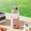 300ml Portable Bottle Warmer for Travel, USB Cordless Bottle Warmer on The Go, Bottle Milk Warmer with Instant Heating, 37C to 55C Range, Roseate view 2