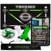TECKNIX Soccer Training mat with app - Soccer Dribble Trainer for Kids- Soccer Skills Training Equipment - Indoor Soccer Training Game - Ideal Gift Set with Non-Slip Socks and Ball. view 1
