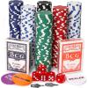 Kiddie Play Poker Chips Set 300 PCS | Poker Sets with Aluminum Case, 11.5 Gram Chips for Texas Holdem Blackjack Gambling view 4
