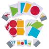 Fun Express Shape Matching Bright Colors Vinyl Floor Decal Active Play Game view 1