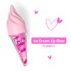 Hot Focus | Strawberry and Buble Gum Ice Cream Flavored Lip Gloss Set Assorted Lip Gloss Flavors, Non-Toxic Makeup for Kids & Teens (Sweet) view 3