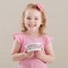 Personalization Universe Christmas Snowflake Repeating Name Personalized Kids Bowl view 3