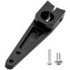 3Pack Vgoohobby 25T Servo Arm Horn Aluminum 25 Teeth Steering Arms Compatible with Futaba Hitec Savox Power HD Servo Motors Fit RC Crawler Car Airplane Plane Boat (1.25inch,Black) view 3