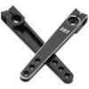 3Pack Vgoohobby 25T Servo Arm Horn Aluminum 25 Teeth Steering Arms Compatible with Futaba Hitec Savox Power HD Servo Motors Fit RC Crawler Car Airplane Plane Boat (2inch,Black) view 4