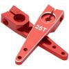 3Pack Vgoohobby 25T Servo Arm Horn Aluminum 25 Teeth Steering Arms Compatible with Futaba Hitec Savox Power HD Servo Motors Fit RC Crawler Car Airplane Plane Boat (1.25inch,Red) view 4
