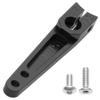 3Pack Vgoohobby 25T Servo Arm Horn Aluminum 25 Teeth Steering Arms Compatible with Futaba Hitec Savox Power HD Servo Motors Fit RC Crawler Car Airplane Plane Boat (1.5inch,Black) view 3