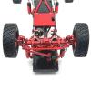 DAIHAOUU Used for MN Model 1/12 MN82 LC79 MN78 D90 D91 D96 New99S RC Car Parts Metal Upgraded Front and Rear Door Bridges(Red) view 2