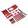DAIHAOUU Used for MN Model 1/12 MN168 MN78 RC Car Parts Metal Upgrade Vulnerability Kit(Red) view 1