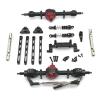 DAIHAOUU for MN Model 1/12 MN82 LC79 MN78 RC Car Parts Metal Upgrade Front and Rear Assembly Kit(Black) view 1