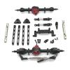 DAIHAOUU for MN Model 1/12 MN82 LC79 MN78 RC Car Parts Metal Upgrade Front and Rear Assembly Kit(Black) view 4