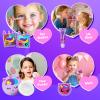 ULOVEME Kids Real Makeup Kit for Little Girls - Real, Non Toxic, Washable Make Up Toy - Umicorn Toys Gift for 3 4 5 6 7 8 9 10 12 Years Old Girls Birthday (Heart Shaped Purple Purse) view 4