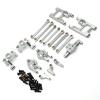 DAIHAOUU Used for WLtoys 1/12 124006 12427 12427 12428 RC Car Parts Metal Upgrade Kit(Silver) view 1
