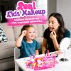ULOVEME Kids Real Makeup Kit for Little Girls - Real, Non Toxic, Washable Make Up Toy - Umicorn Toys Gift for 3 4 5 6 7 8 9 10 12 Years Old Girls Birthday (Umicorn Makeup Palette) view 2