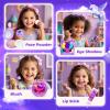 ULOVEME Kids Real Makeup Kit for Little Girls - Real, Non Toxic, Washable Make Up Toy - Umicorn Toys Gift for 3 4 5 6 7 8 9 10 12 Years Old Girls Birthday (Rainbow Crossbody Bag) view 4