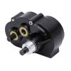 Aluminum Alloy Lightweight Gearbox OD-3 Overdrive Transmission, Straight Axle Chassis for SCX10 II VS4-10 with Right Front Layout, Integrated Chassis Design view 1