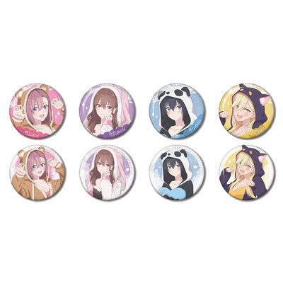 2.5 Dimensional Temptation Trading Can Badge Kigurumi Pajamas Ver., Box of 8