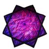 BVCY Flow Star Beginners Spinning Cloth Easy to Rotate Sided Print Juggling and Skill Toy Fingertip Rotating Flow Toy Dapo Star (Style-5) view 1