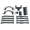 DAIHAOUU Used for WPL 1/16 C64 RC Car Parts Metal Upgrade Pedal Rod Suspension Frame Rudder Base Rod Seat(Red) view 4