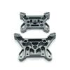 DAIHAOUU Used for MJX 1/10 10208 Monster RC Car Parts Metal Upgraded Front and Rear Suspension Bracket(Dark Grey) view 1