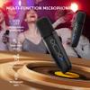 Mini Karaoke Machine for Kids, 2026 TOP Toys Birthday Gifts Ideas for Girls Ages 4, 5, 6, 7, 8, 9, 10, 12+ Years Old, Portable MP3 Player with 2 Wireless Mics for Family Home Party view 3