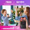 Mini Karaoke Machine for Kids, 2026 TOP Toys Birthday Gifts Ideas for Girls Ages 4, 5, 6, 7, 8, 9, 10, 12+ Years Old, Portable MP3 Player with 2 Wireless Mics for Family Home Party view 4