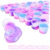 118 Pack Galaxy Slime Kit, Non Sticky & Wet Slime for Stress Anxiety Relief, Bulk Unicorn Slime Party Favors, Birthday Gifts, Classroom Rewards, Goodie Bag Stuffers for Kids view 2