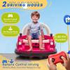 12V Electric Bumper Car for Toddlers Kids Ride on Toys, 360 Degree Spin Riding Bumping Car with Remote Control, Music, LED Light, Baby Bumper Car Gift for Boys & Girls view 3