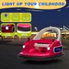 12V Electric Bumper Car for Toddlers Kids Ride on Toys, 360 Degree Spin Riding Bumping Car with Remote Control, Music, LED Light, Baby Bumper Car Gift for Boys & Girls view 4
