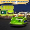 12V Kids Electric Bumper Car Baby Bumper Car for Toddlers, 360 Spinning Riding Bumping Car with Remote Control, Music, LED Light, Ride on Toy Gift for Boys & Girls view 4